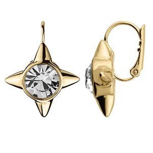 Dyrberg/Kern Starshine Swarovski crystal star earrings